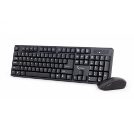 Kit mouse tastatura Gembird KBS-W-01 , Fara fir , USB , Negru